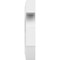 Ekena Millwork Fortuna Architectural Grade PVC Running Trim, 4"H x 5/8"P x 48"L RUNP04X0625X48FOR - alternate 4